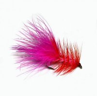 Woolly Bugger - Pink-Red