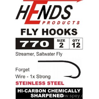 Гачки 770 Streamer , Saltwater Fly (Hends products)