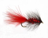 Woolly Bugger - Red-Black