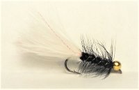 Woolly Bugger - White-Black TPG