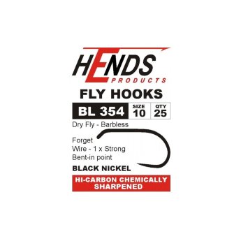 Гачки BL-354 Dry Fly (Hends products) безбородий