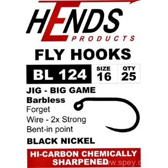 Гачки BL-124 Jig (Hends products) безбородий