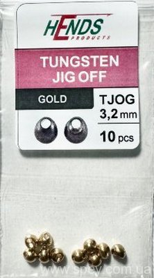 Головка вольфрамова TJOG Tungsten Jig OFF Gold (Hends products)