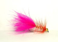 Woolly Bugger - Pink-Red TPG