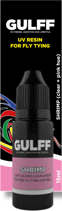 Кольорова смола GULFF REALISTIC COLOR Shrimp, 15ml / Креветка рожева