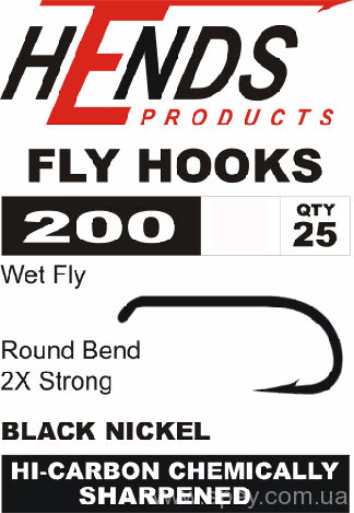 Гачки 200 Wet Fly (Hends products)