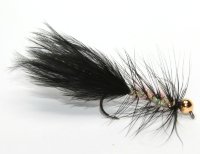 Woolly Bugger - Black-Pink TPG