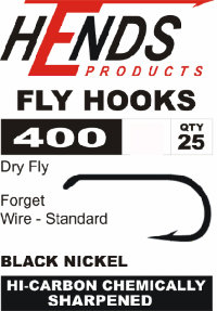 Гачки 400 Dry Fly (Hends products)