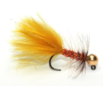 Woolly Bugger - Golden Olive - Jig