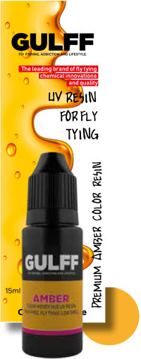 Кольорова смола GULFF COLOR RESIN Amber , 15ml 