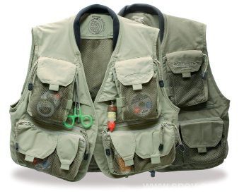 Жилетка нахлыстовая Caribou vest (Vision) Khaki