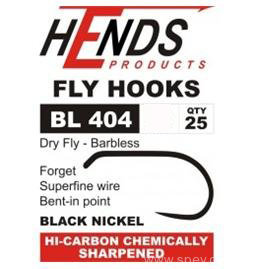 Гачки BL-404 Dry Fly (Hends products) безбородий