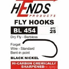 Гачки BL-454 Dry Fly (Hends products) безбородий
