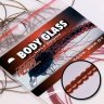 Винилриб полукруглый тонкий Body glass half micro (Hends products)