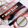 Винилриб полукруглый тонкий Body glass half micro (Hends products)