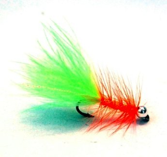 Woolly Bugger - Chartreuse-Orange - Jig