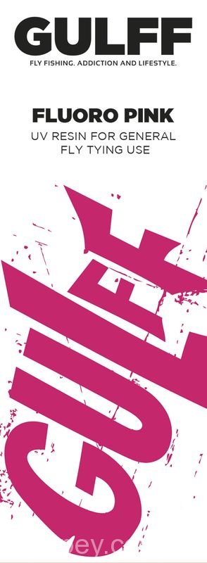 Кольорова смола GULFF Fluoro Resins Fl. Pink , 15 ml 