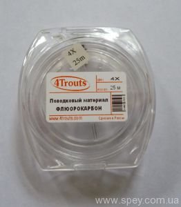 Поводковый материал флюорокарбон (4Trouts)