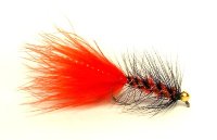 Woolly Bugger - Red-Black TPG