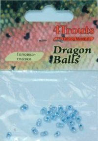 Головка-глазки Dragon balls  (4Trouts) 3,5мм