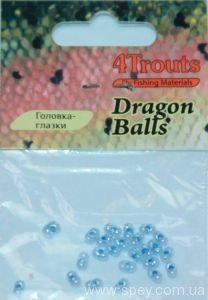 Головка-глазки Dragon balls  (4Trouts) 3,5мм