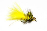 Woolly Bugger - Yellow-Black TPG